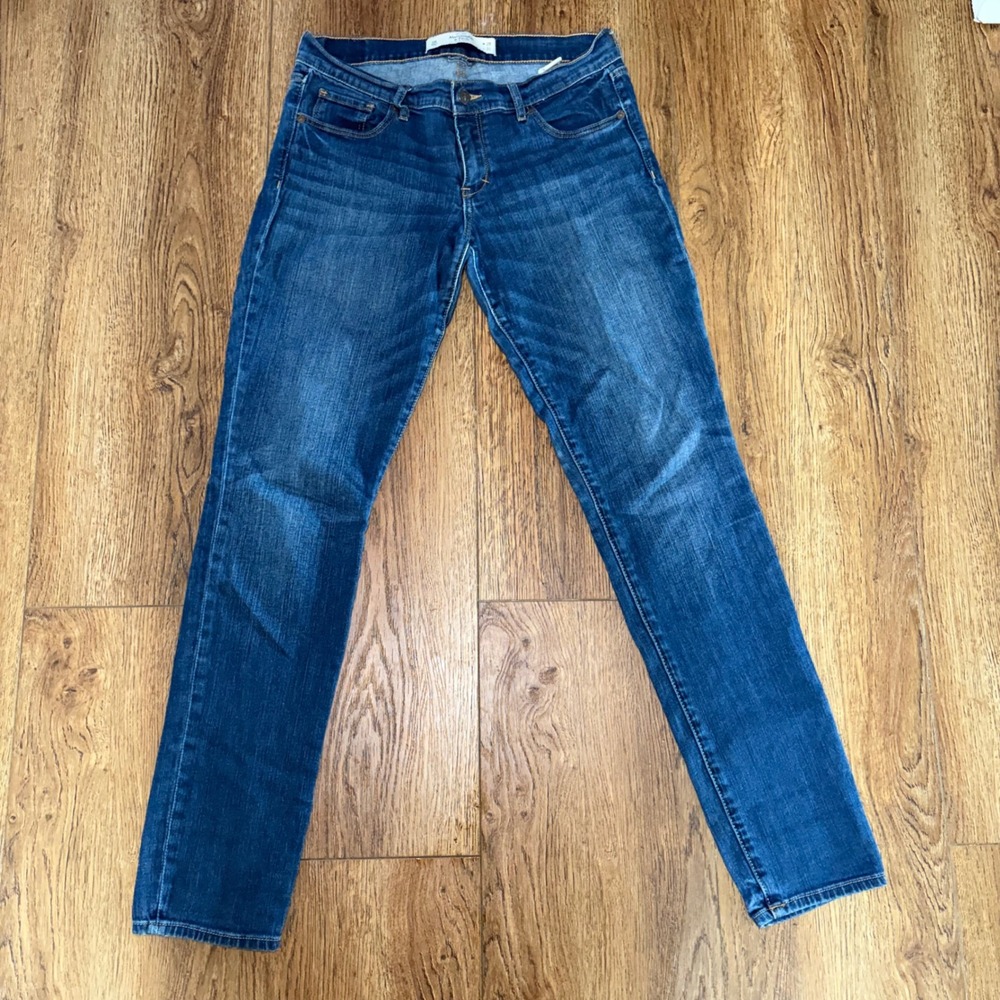 Abercrombie and Fitch Jeans 6R Long 28x31 Brett Women's Perfect Stretch Denim